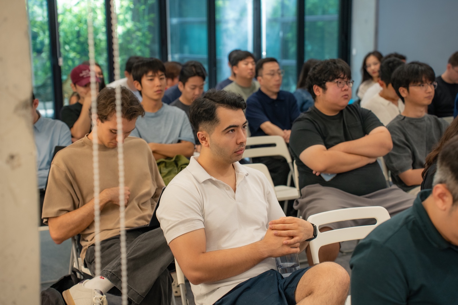 Founders seated together during a group session