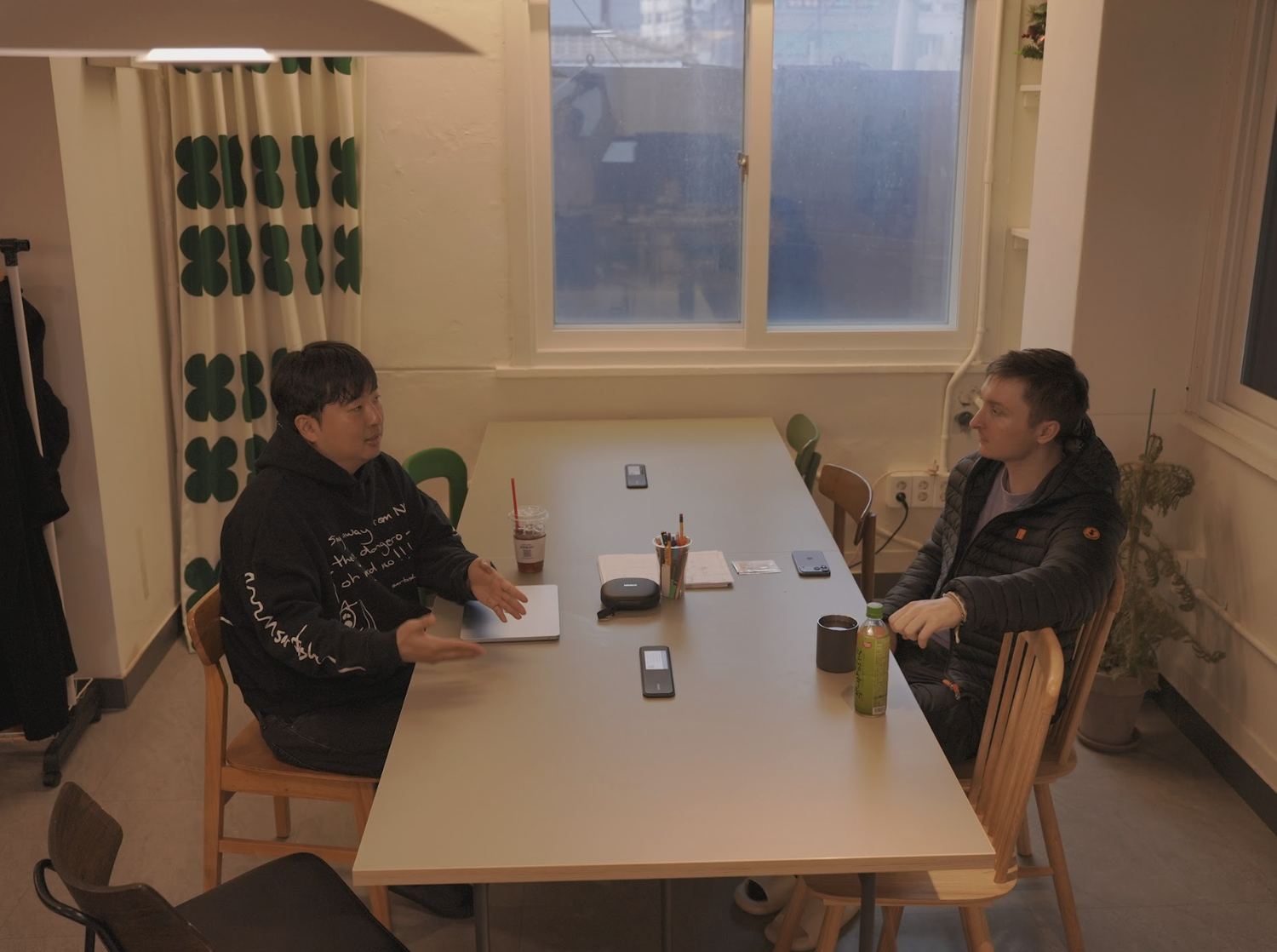 Founder conversation during office hours