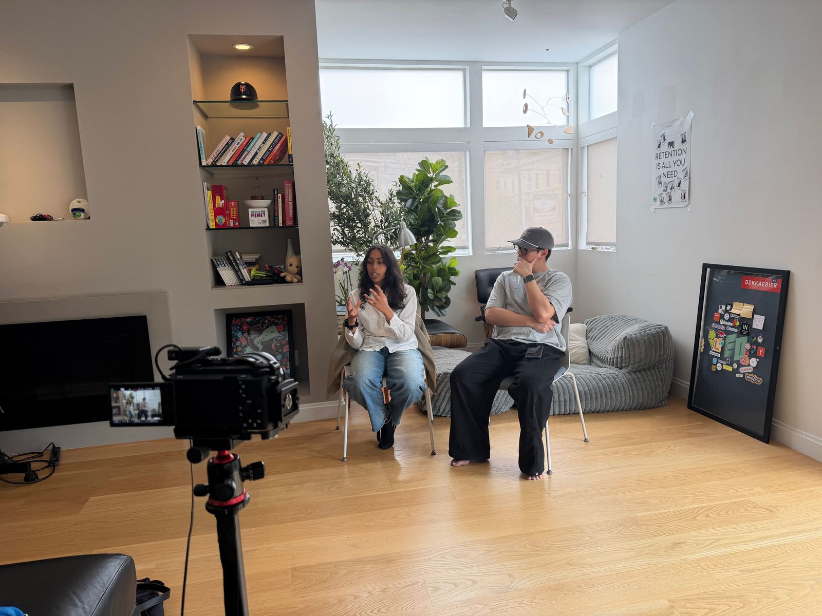 Founder session filmed in San Francisco