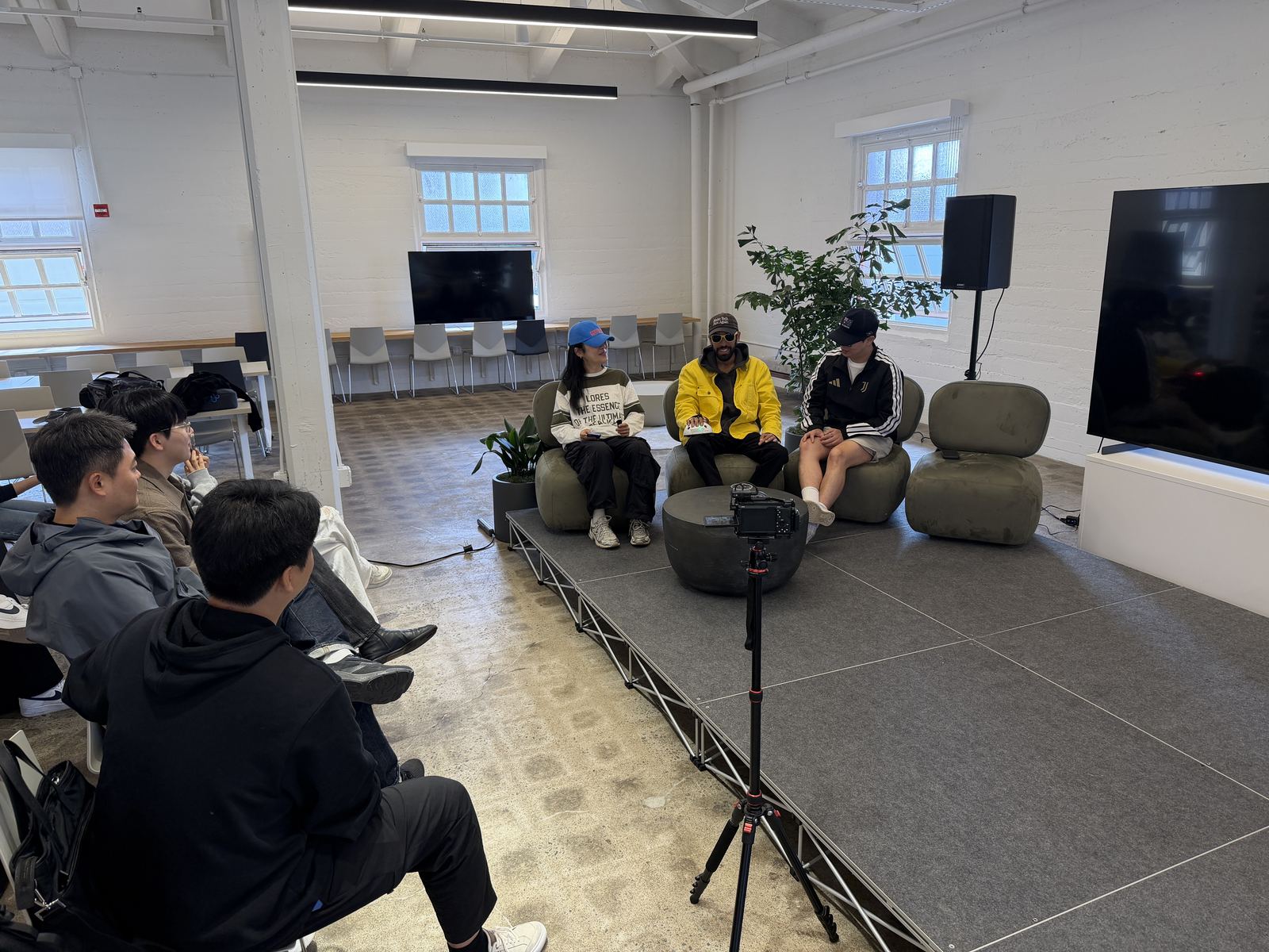 SF Camp founders in a startup session