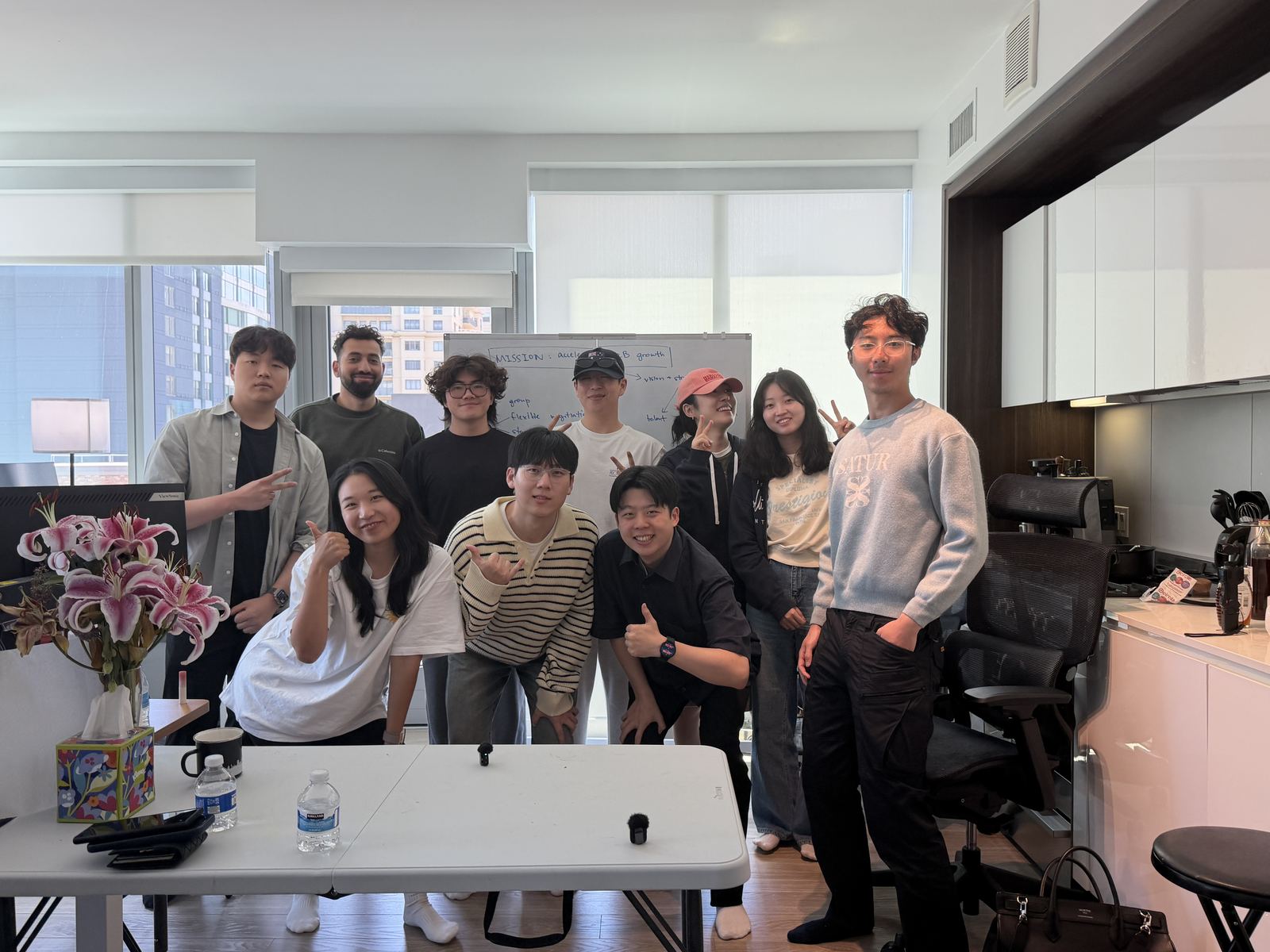 SF Camp cohort after a founder session