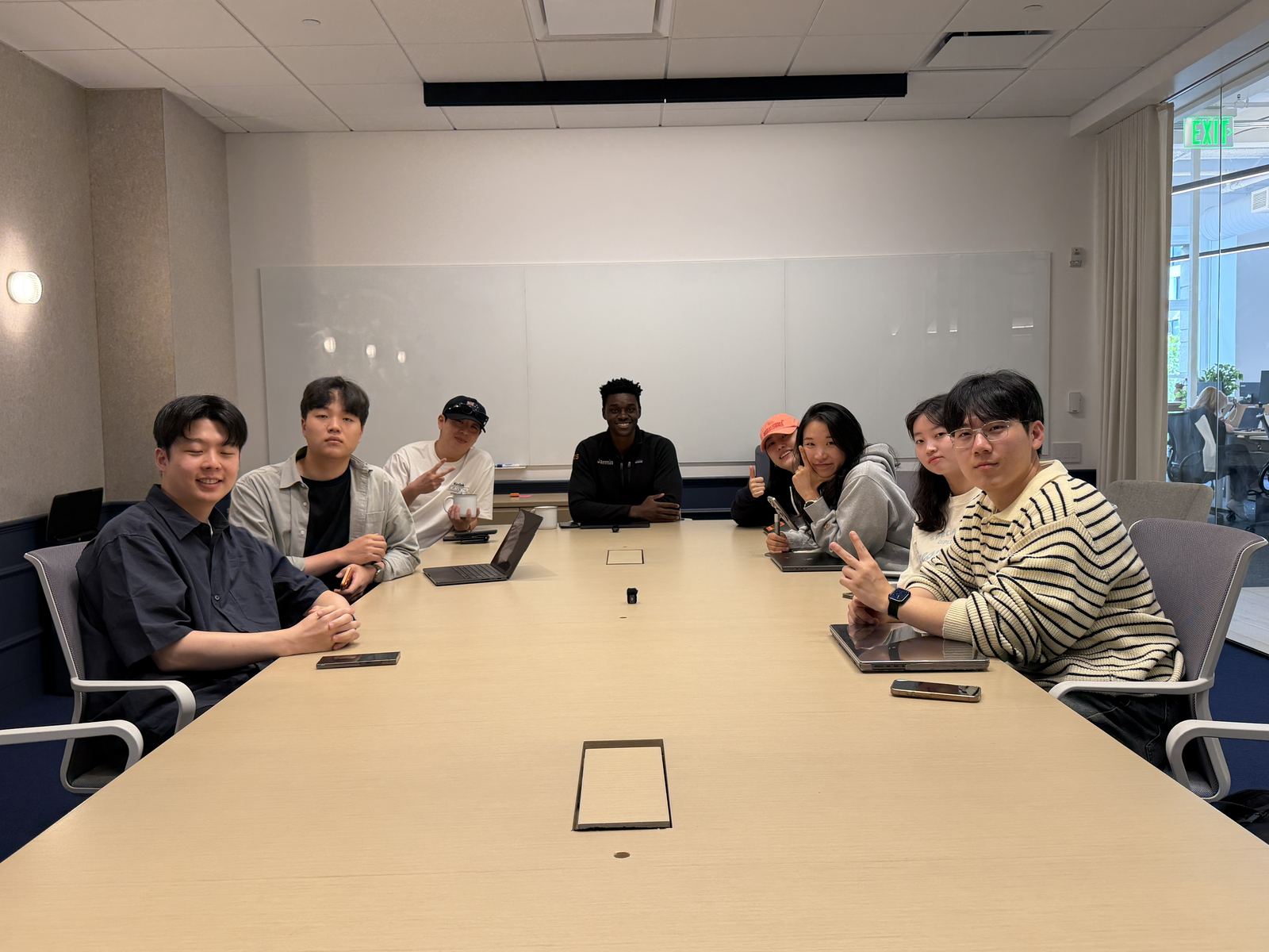 SF Camp founders in an investor meeting