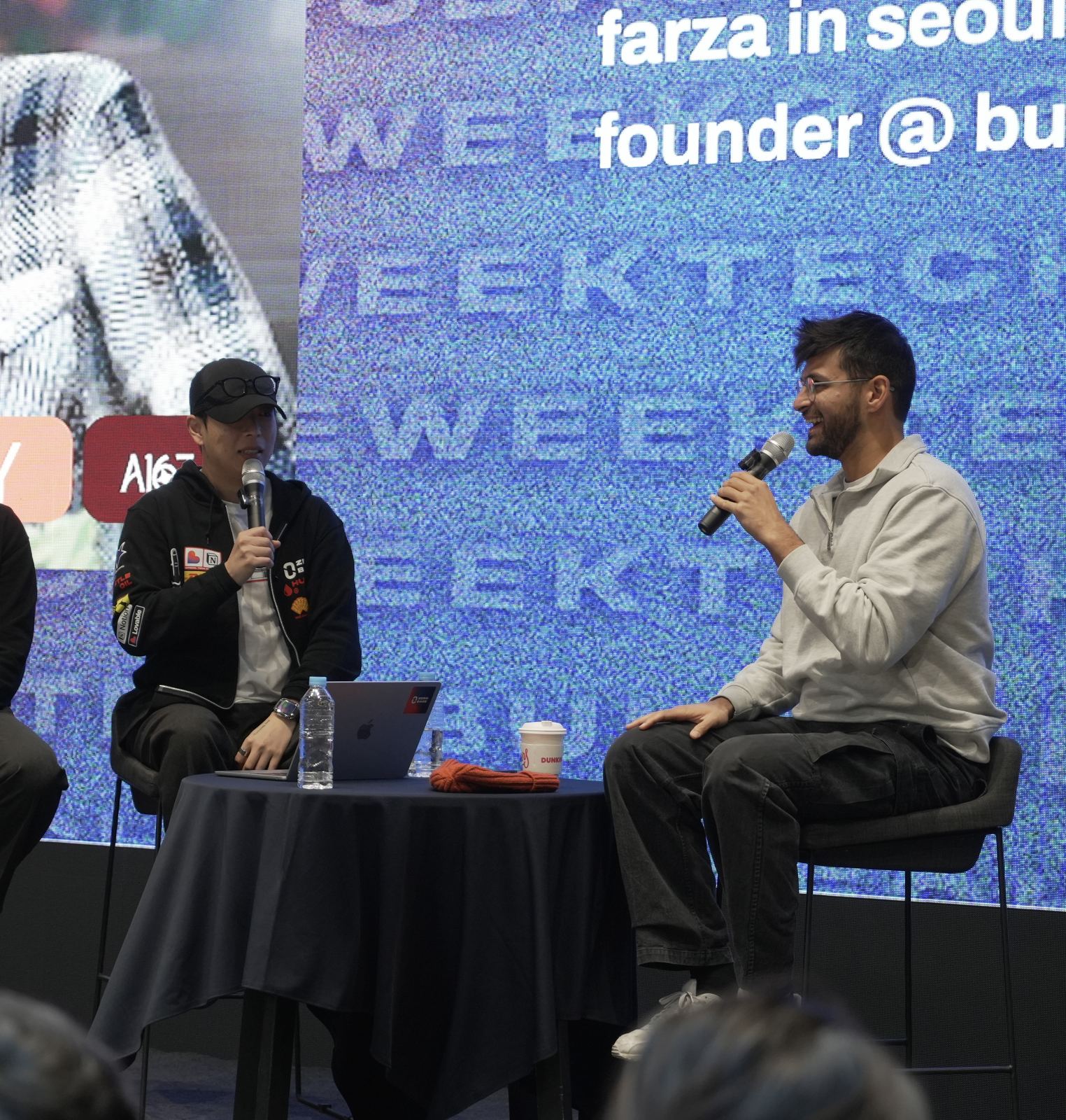 Farza speaking with Zerobase founders